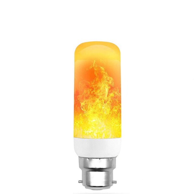 LED Flame Lamp B22 Flame Led Bulb 2W 3W 5W LED Flickering Flame Blub Effect Fire Lamps Flickering Home Decor LED Lamp