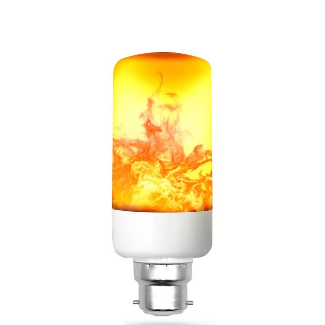 LED Flame Lamp B22 Flame Led Bulb 2W 3W 5W LED Flickering Flame Blub Effect Fire Lamps Flickering Home Decor LED Lamp